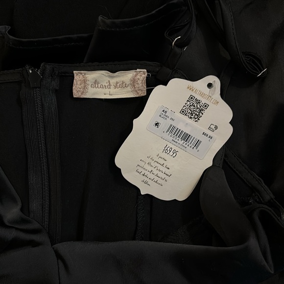 Black Altar’d State Mini Dress - Large - Picture 5 of 5